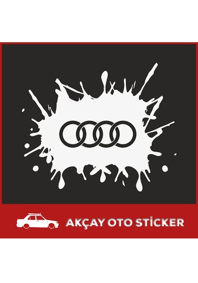 Tüm Araçlara Uygun Uyarı Boya Sıçraması Sticker Uyarı Araç Sticke