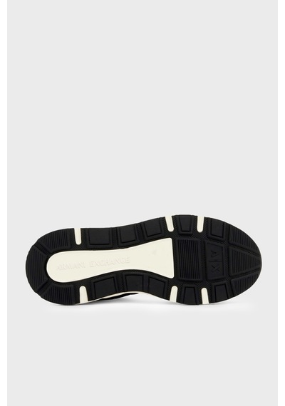 Armani Exchange Logolu Sneaker Ayakkabı Erkek Ayakkabı Xm002635 Af19388 Mb808 Kahve-beyaz-lacivert