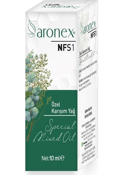 Aronex Nfs1 Özel Karışım Bitkisel Yağ 10 ML