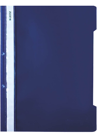 Leitz Telli Dosya Plastik Lacivert 50'li L-4189