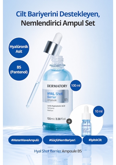 Dermatory Hyal Shot Barrier Ampoule B5 100ml + 10ml