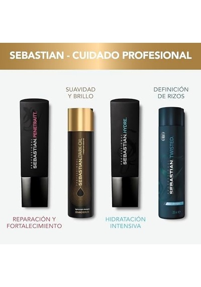 Professionals Seb Dark Oil Shp 250 Ml