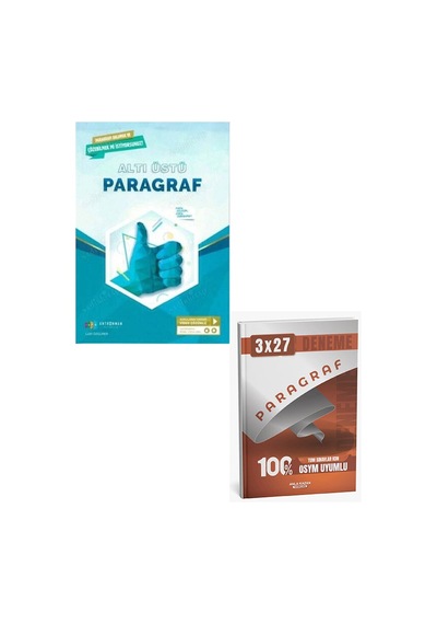 2027 Antrenmanlarla 2027 Tyt Ayt Altı Üstü Paragraf Soru Bankası+anla Kazan Paragraf Deneme