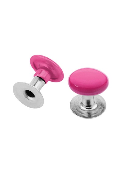 5 Mm 00 No Fuşya Pembe Renkli 30 Adet Perçin Rivet