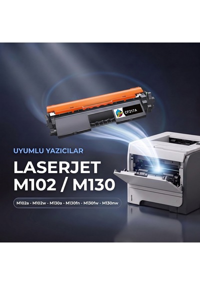 Hp Cf217a Uyumlu Toneri 20'li Paket 1 Koli / M102 / M130