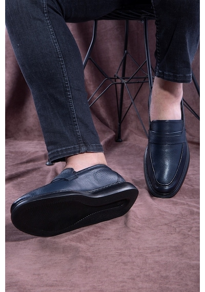 Frio Hakiki Deri Erkek Günlük Klasik Ayakkabı, Loafer Klasik Ayakkabı
