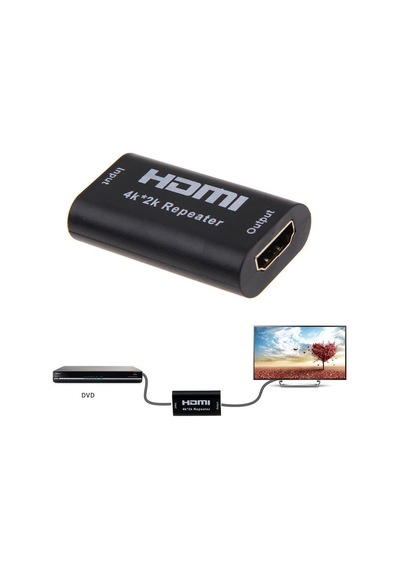 Adaptör tHdmi Dişi Dişi Uzatıcı Repeater 4K 40 Metre  Extender