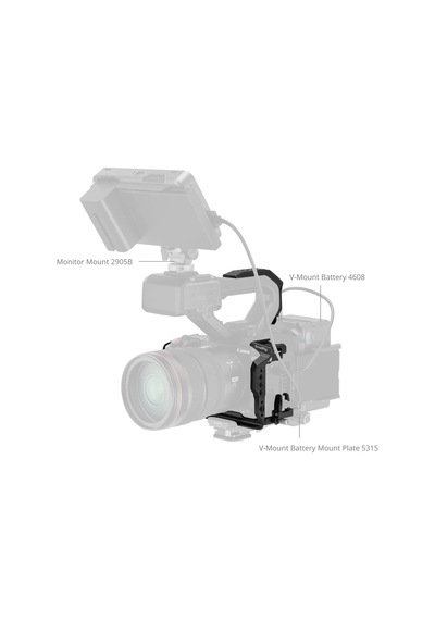 Smallrig 5657 Canon Eos C50 İçin Kafes Kiti