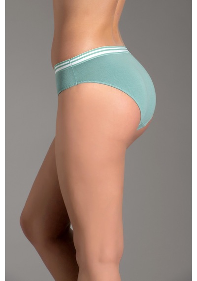 Newbra Kadın Penye Slip Külot - Yeşil