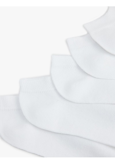 Koton Basic 5'li Patik Çorap Seti Beyaz 6sak80262aa Beyaz