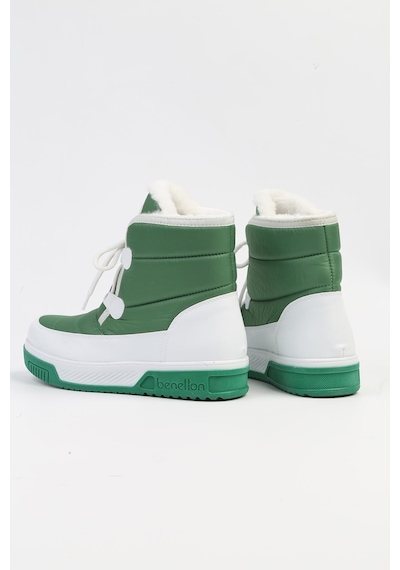 United Colors Of Benetton Benetton Bn-50036 - 3256 Yesil Beyaz - Kadın Bot 001 United Colors Of Benetton Benetton Bn-50036 - 3256 Yesil Beyaz - Kadın Bot 001