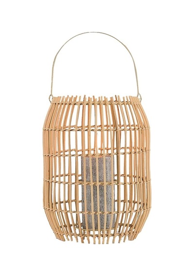 Özcan Aydınlatma 1023 Bambu Mumluk 23 27 Ahşap