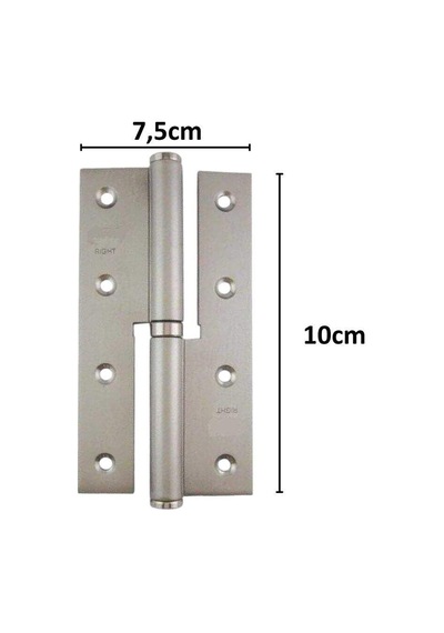 Sese Çelik Okka Sol Menteşe Saten Renk 10cm 104-17-22-81