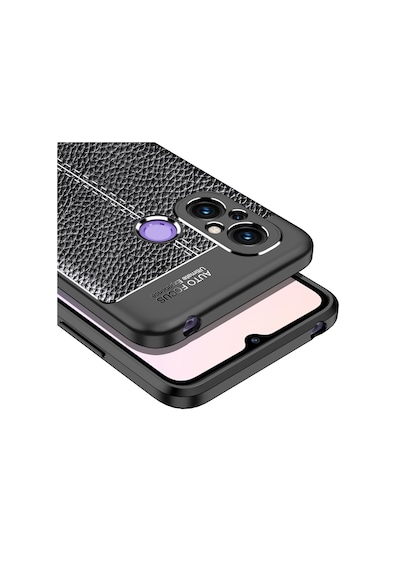 Mobilefix Redmi 12c Kılıf Niss Silikon Kapak - Siyah Siyah