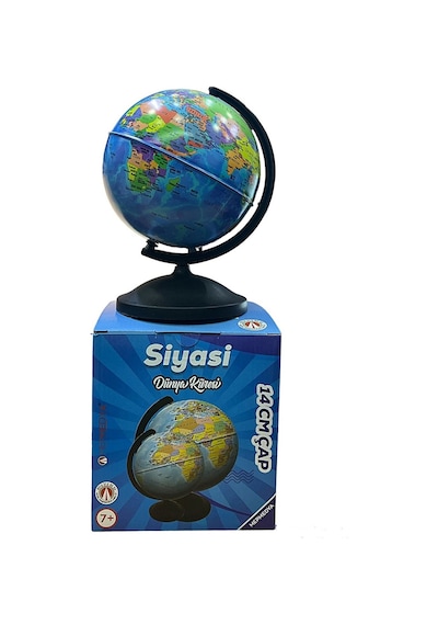 Dünya Küresi Siyasi 14cm Çap