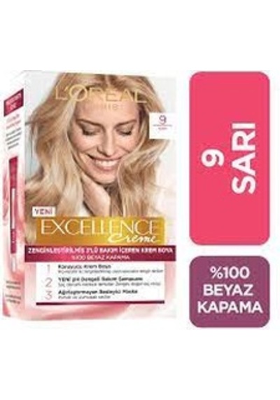 Loreal Excellence 9 Sarı Saç Boyası (487811548)