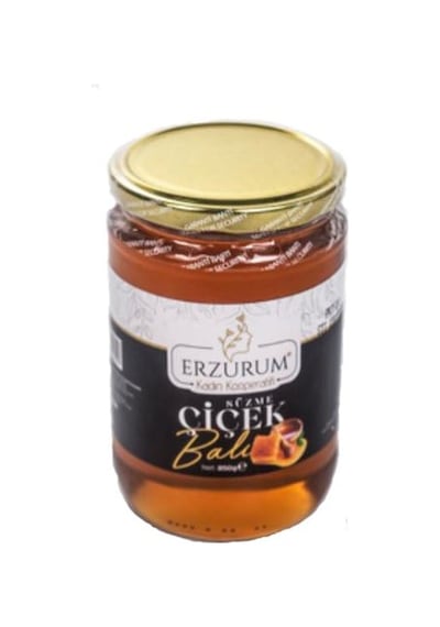 Erzurum Kadın Kooperatifi Süzme Çiçek Balı 850 G