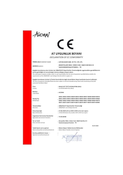 Avonnı Bsu-68050-bsy-op Bahce Aydinlatmasi ANTRASİT