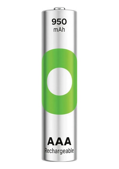 Gp Recyko 1000 Serisi 950 Mah Nimh Aaa İnce Kalem Boy 2'li Şarjlı Pil