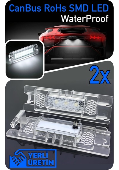 Opel Vectra C 2002-2009 Canbus Led Plaka Aydınlatma Ledi Lambası