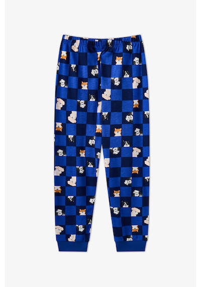 Penti Erkek Çocuk Saks The Paw Club Uzun Kollu Pamuklu Pijama Takımı