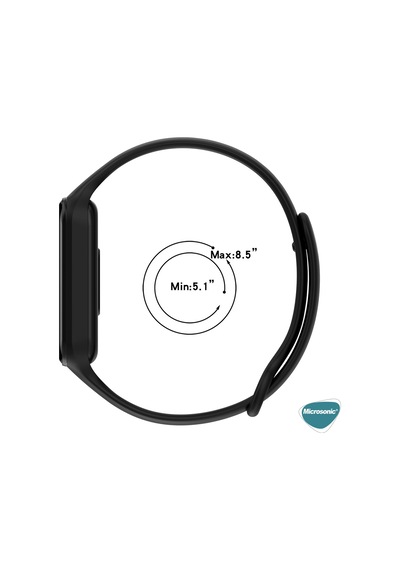 Microsonic Xiaomi Redmi Smart Band 2 Kordon, Silicone Sport Band