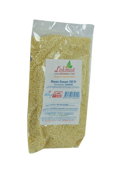 Susam Beyaz 100 Gr Paket