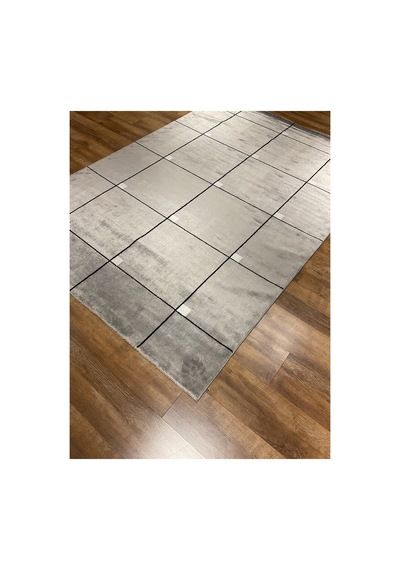 Sahara 602 Gri Halı Krem