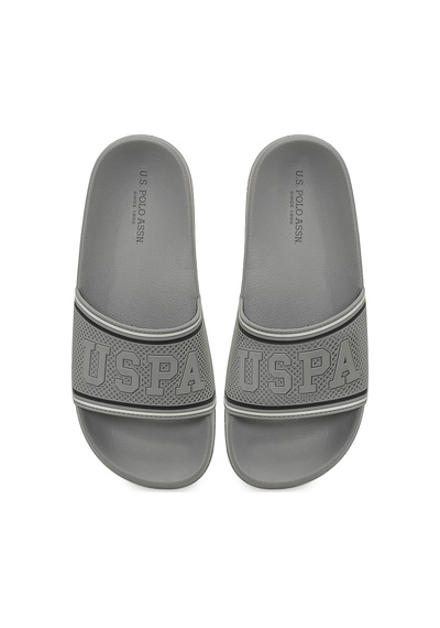 U.S. Polo Assn. U.s. Polo Assn. Nossa Deniz Havuz Plaj Erkek Terlik 867800000782 6 Gri Gri