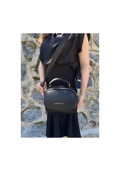 Just Polo Kadın Yeni Sezon Yumuşak Deri Şal Detaylı Ayarlanabilir Askılı Şık El Ve Omuz Çantası Shopper Kahverengi 62075607