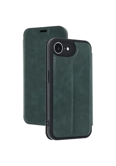Newface Apple Uyumlu İphone 16e Kılıf Flip Cover - Koyu Yeşil - Özel Seri 8683140842963