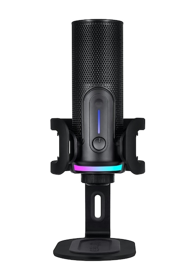 Mıc Pro Omni Directional, Cardioid, Bidirectional Rgb Siyah Yayıncı Mikrofonu