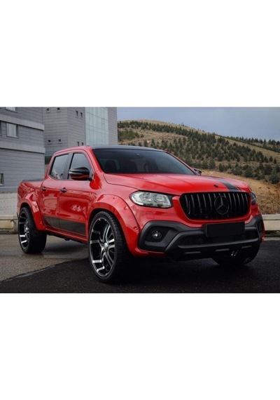 Mercedes X Class Uyumlu Gt Panjur Mat Siyah
