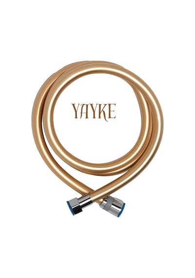 Yayke Gold Silikon 1.sınıf Kaliteli Pvc Kaplama Duş Hortumu Rose Gold
