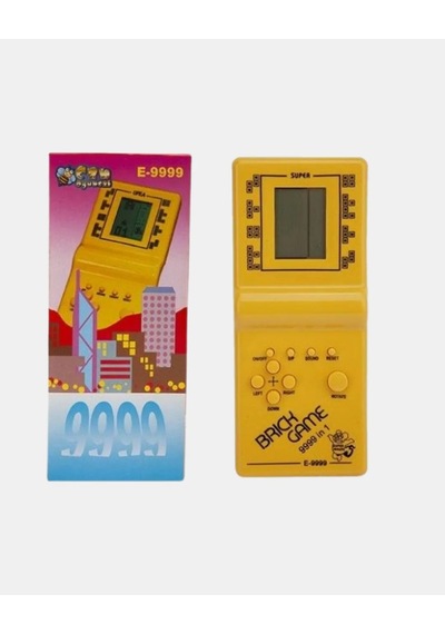 Klasik Gameboy Tetris Oyunu Taşınabilir Pil İle Çalışan Retro El Konsolu Klasik Tetris