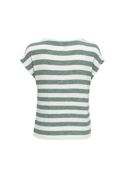 Only Onllıra Lıfe S/s V-neck Top Jrs Noos 15252103 Yeşil 001