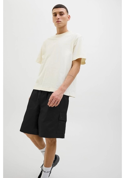 Jack & Jones Jpstbill Snap Cargo Erkek Şort Siyah