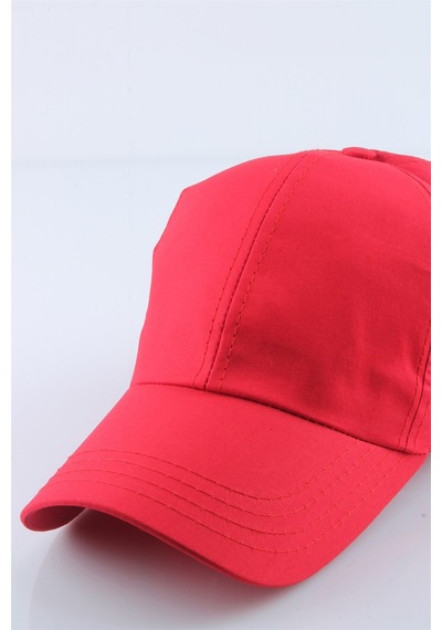 Cappello Düz Unisex Şapka Cplduzr005 Kırmızı