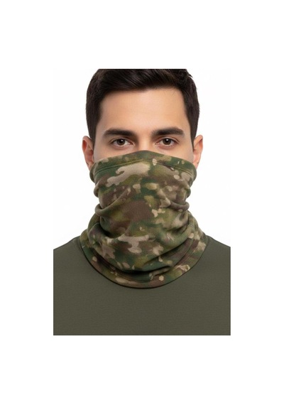 Sıngle Sword Unisex Kışlık Polar Boyunluk & Bere Çok Amaçlı Soğuk Hava Koruması 1 Adet 0// Multicam - 812934285 Multicam