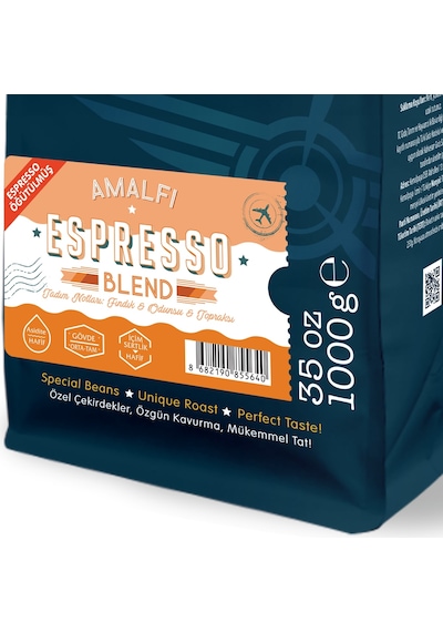 Moliendo Amalfi Espresso Blend Kahve Espresso Öğütülmüş 1 KG