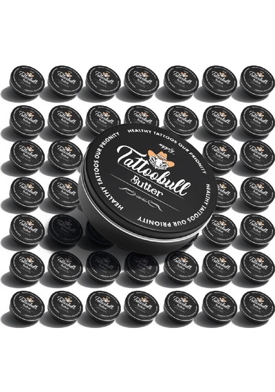Tattoobull Professional Tattoo After Care Butter 50ml 50'li Koli - Dövme Bakım Kremi