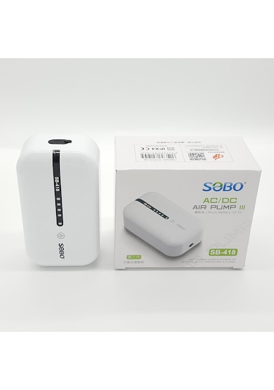 Sobo AC/DC Usb Şarjlı Tek Çıkışlı Hava Motoru SB-418