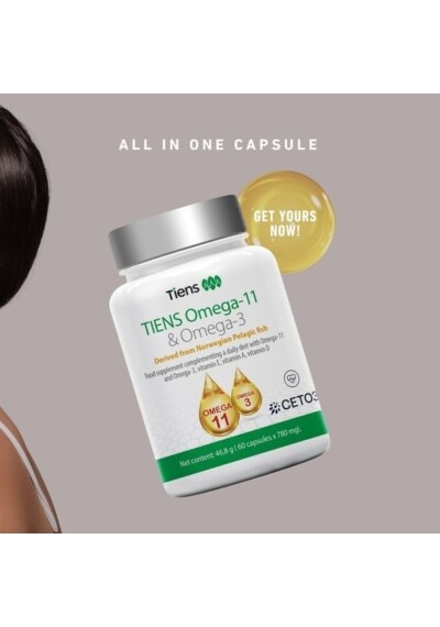 Tiens Omega 11 & Omega 3 İçeren Takviye Edici Gıda