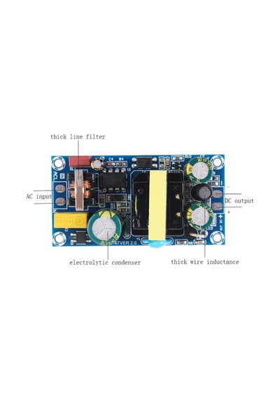 Ac 220v - Dc 12v 2a Dönüştürücü Adaptör Devresi
