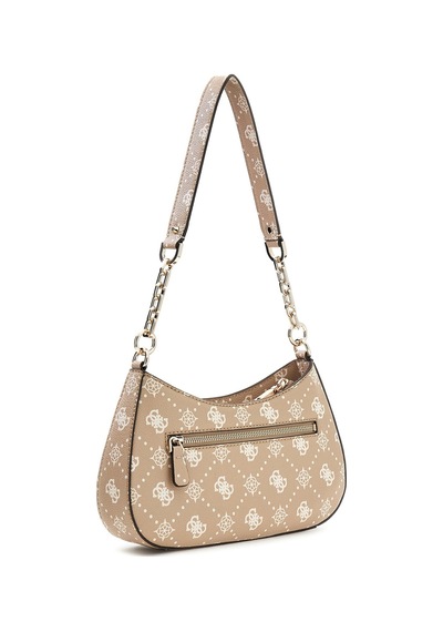 Guess Hwgp9898180 Carrie Logo Kadın El Çantası Bej
