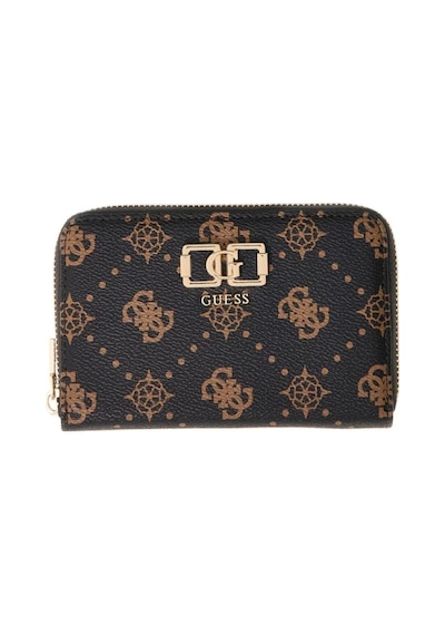 Guess Emelie Logolu Orta Boy Fermuarlı Kadın Kahverengi Cüzdan Swgp9928140-esl Kahverengi