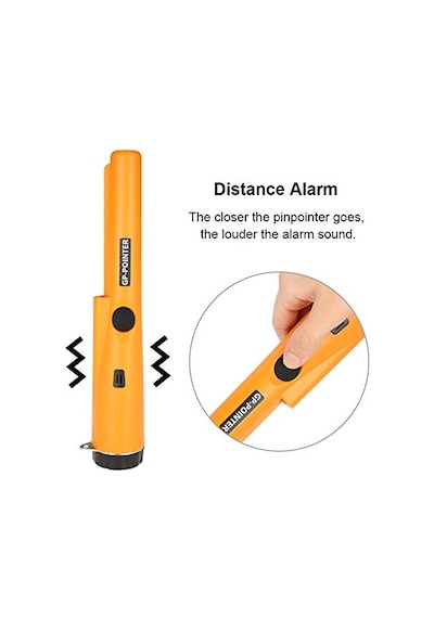 Taşınabilir Metal Arama Cihazı, Ip66 Su Geçirmez Metal Dedektörü, Pinpointer, 360 Tarama, Ses Ve Titreşim Göstergesi, Yüksek Hassasiyet, Altın Madeni Para Avı, Kalıntılar, Takı İçin