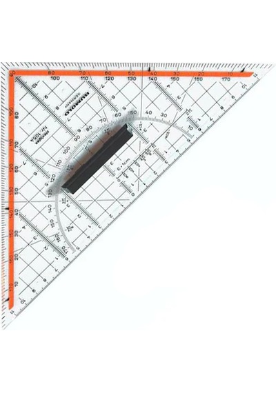 Geodreıght Modelist Santimli Gönyesi Ölçekli Gönye 32 CM