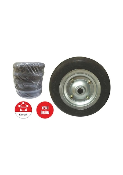 Hubrendy Çer Sait Demirci Tkr 001 El Arabası Tekeri Dolgu Teker Burçlu