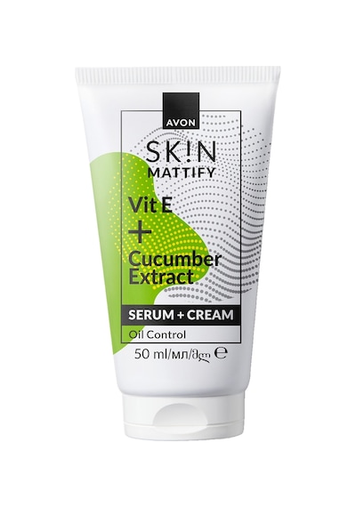 Sk N Mat Görünüm Veren Serum + Krem 50 Ml.